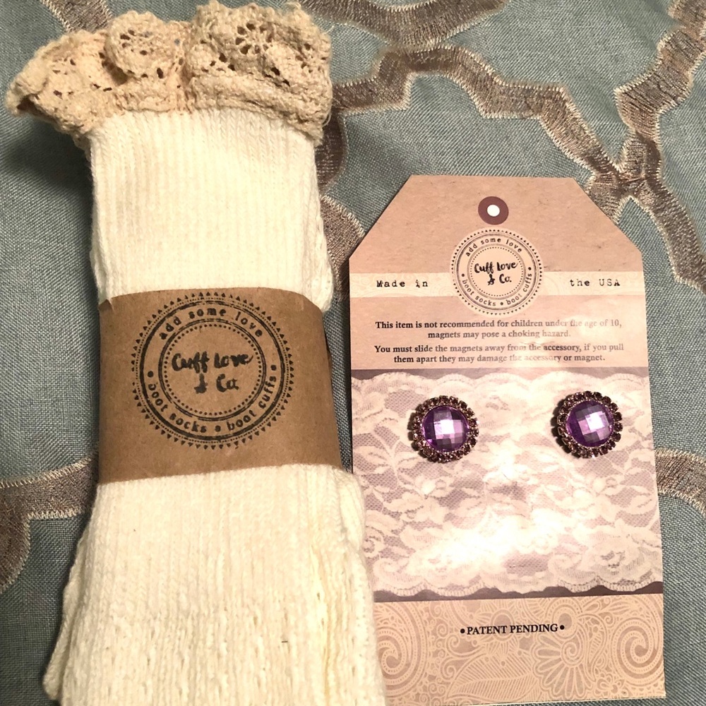 Boot socks w accessories